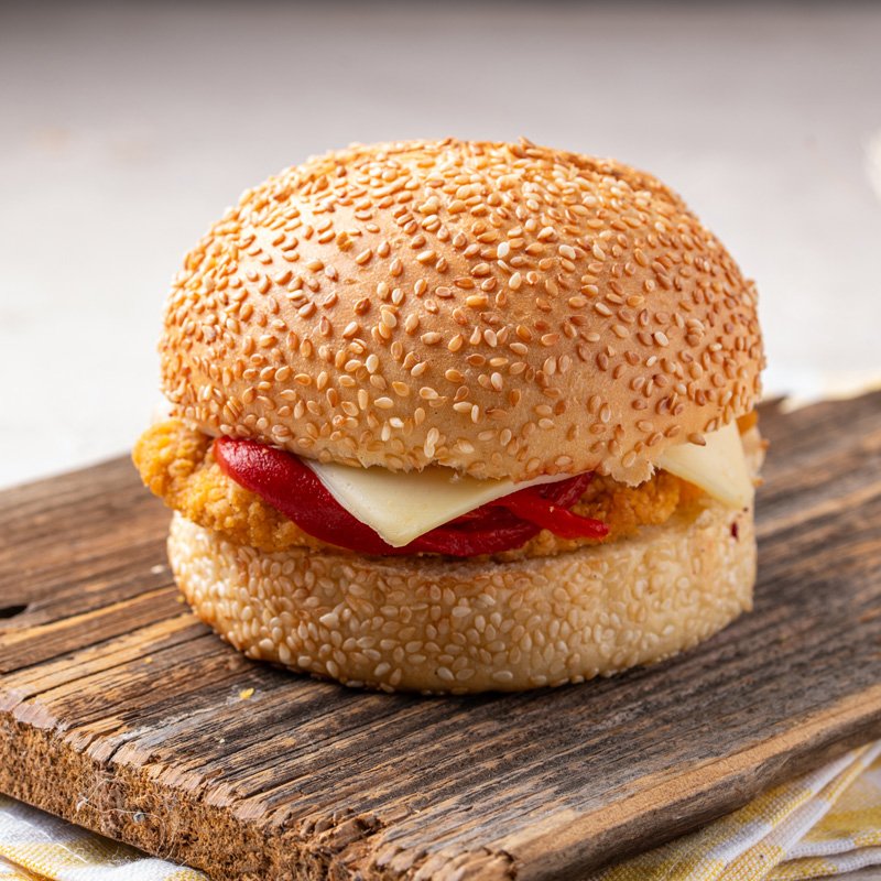 ÇITIR KAPLAMALI TAVUK BURGER