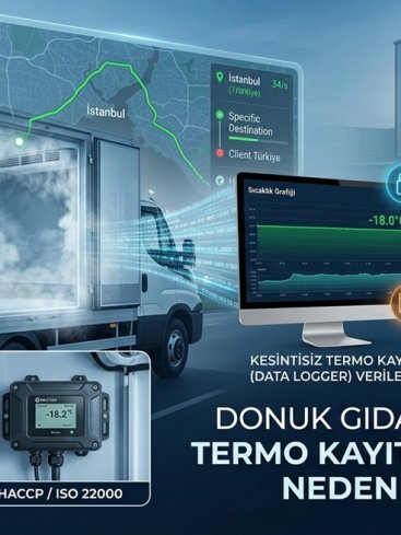Donuk Gıda Nakliyesinde Termo Kayıt (Data Logger)