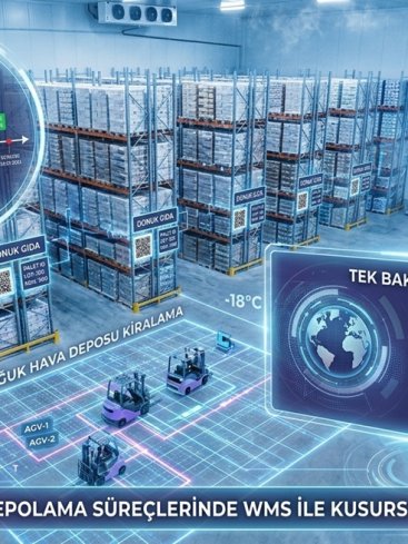 Donuk Gıda Depolama Süreçlerinde WMS